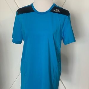 Adidas blue athletic top